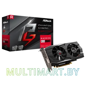 Видеокарта ASRock Phantom Gaming D Radeon RX 570 4GB GDDR5 картинка 2